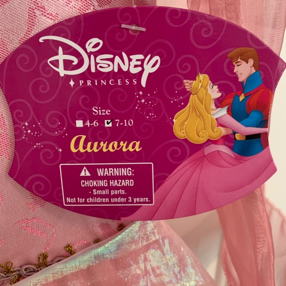 DISNEY Princess Aurora Prestige Costume Size 7-10 by Disguise Costumes - Picture 4 of 11